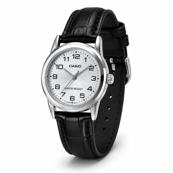 Жіночий годинник Casio LTP-V001L-7B зі шкіряним ремінцем