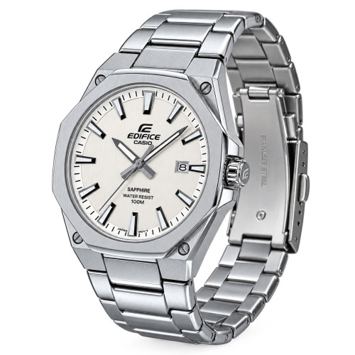 Мужские часы Casio Edifice EFR-S108D-7A с сапфировым стеклом 10 ATM