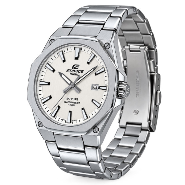 Мужские часы Casio Edifice EFR-S108D-7A с сапфировым стеклом 10 ATM