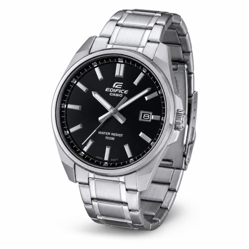 Мужские часы Casio Edifice EFV-150D-1A из нержавеющей стали 10 ATM