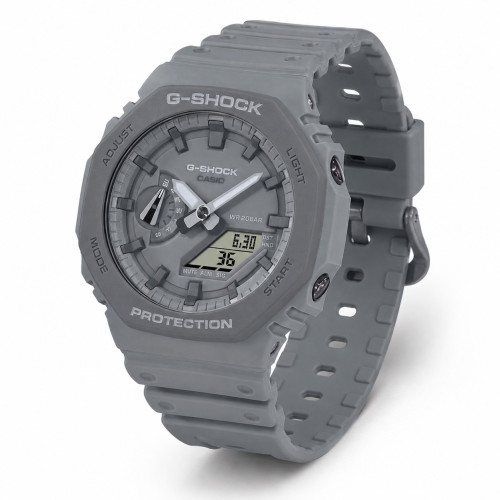 Чоловічий годинник Casio G-SHOCK GA-2110ET-8A сірий 20 ATM