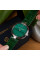Женские часы Pagani Design PD-1825 Silver-Green Leather сапфировое стекло