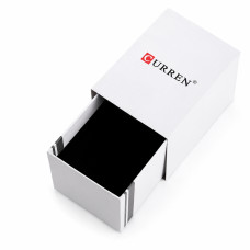 Коробочка для металевого браслета Curren White білого кольору для зберігання годинників