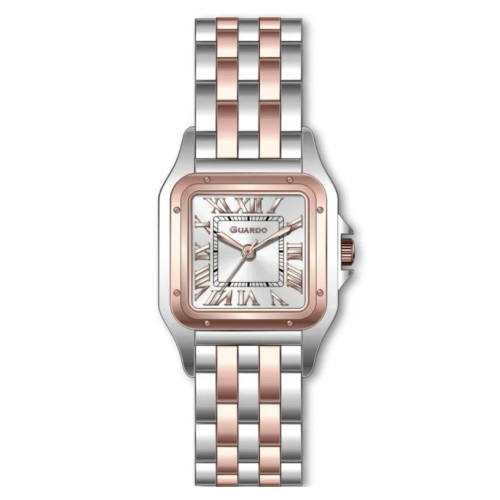Женские часы Guardo 012825-5 кварцевые из стали