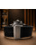 Чоловічий годинник Pagani Design PD-YS032 Silver-Black-Black Rubber на каучуковому ремінці