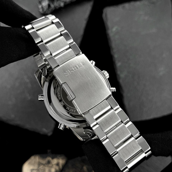 Чоловічий годинник Skmei 1389BU Silver-Black-Blue