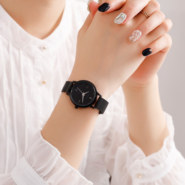 Жіночий годинник Skmei 1528BK Black