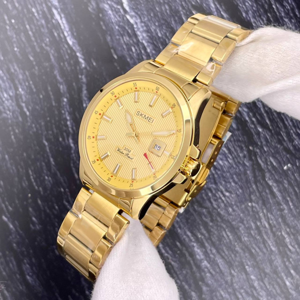 Чоловічий годинник Skmei 1654GD Gold