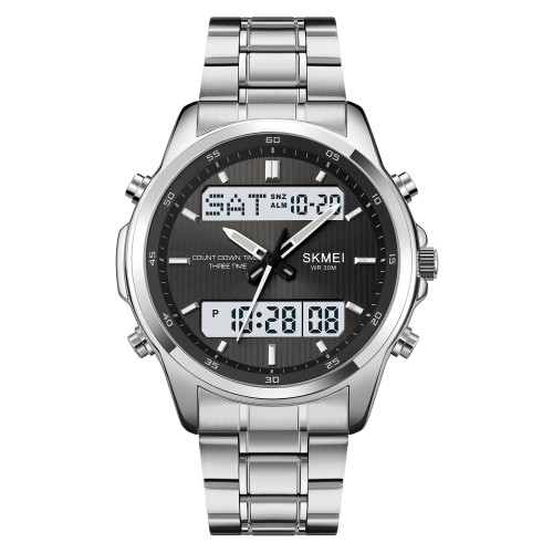 Чоловічий годинник Skmei 2049SIWT Silver-White