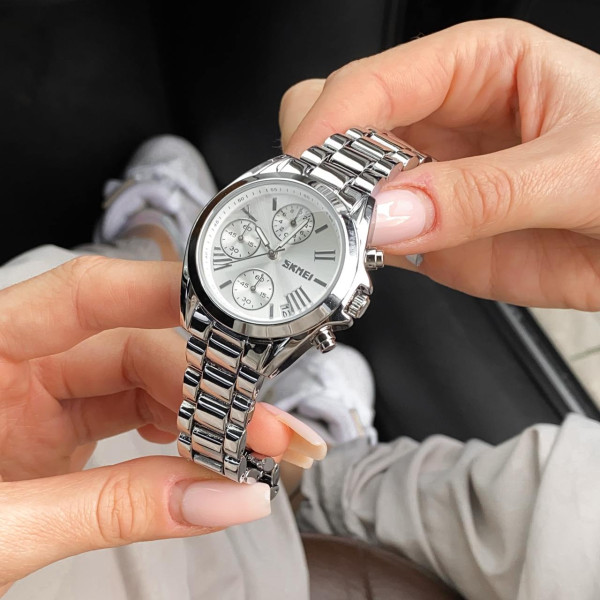 Жіночий годинник Skmei 1897SI Silver