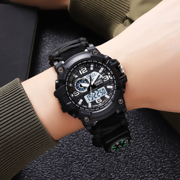 Чоловічий годинник Skmei 1283NBK Black