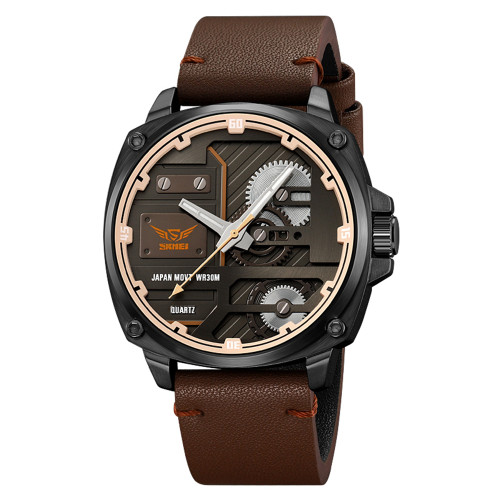 Чоловічий годинник Skmei 2289BKBN Black-Brown