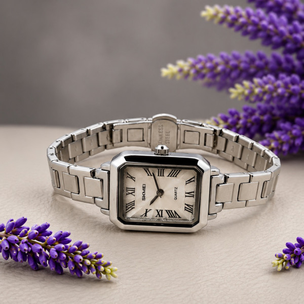 Жіночий годинник Skmei 2582SISI All Silver