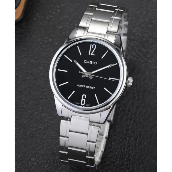 Мужские часы Casio MTP-V005D-1B с минеральным стеклом