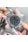 Жіночий годинник Forsining 6918 Silver-Black, механіка з автопідзаводом