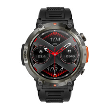 Розумний годинник Modfit Rugged Black з пульсометром та оксиметром