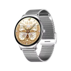 Жіночий розумний годинник Modfit Business Pro Silver Mesh, AMOLED-дисплей