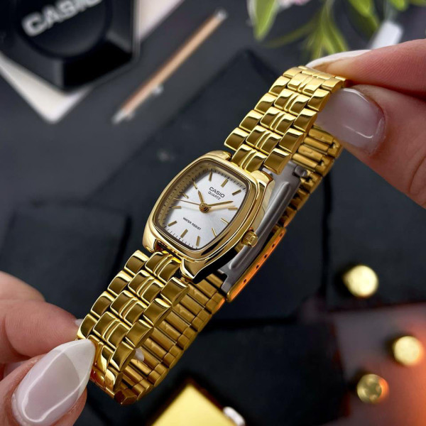 Жіночий годинник Casio LTP-1169N-7A — класична модель у золотистому корпусі з мінеральним склом