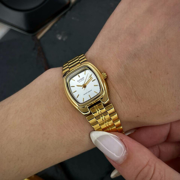 Жіночий годинник Casio LTP-1169N-7A — класична модель у золотистому корпусі з мінеральним склом