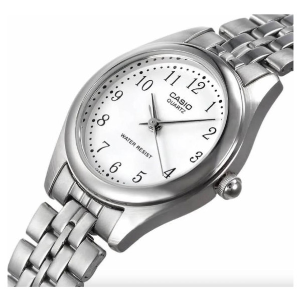 Жіночий годинник Casio LTP-1129A-7B — Класична модель з мінеральним склом та сталевим браслетом