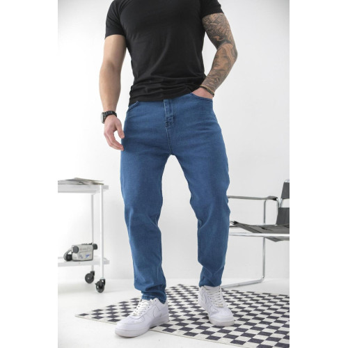 Джинси чоловічі Regular Fit Without Karma блакитні