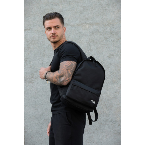 Чоловічий міський молодіжний рюкзак-портфель Without Minic Reflective для ноутбука Black