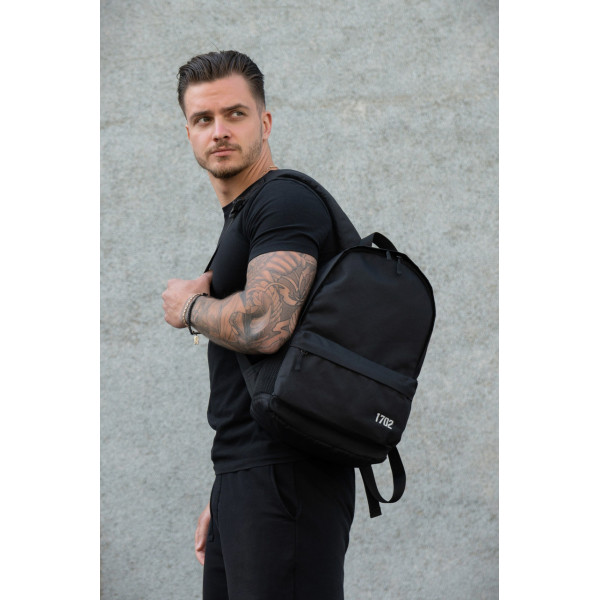 Чоловічий міський молодіжний рюкзак-портфель Without Minic Reflective для ноутбука Black