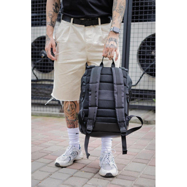 Рюкзак роллтоп Without Explorer Reflective Black Man