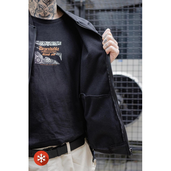 Бомбер Without Softshell Black Man