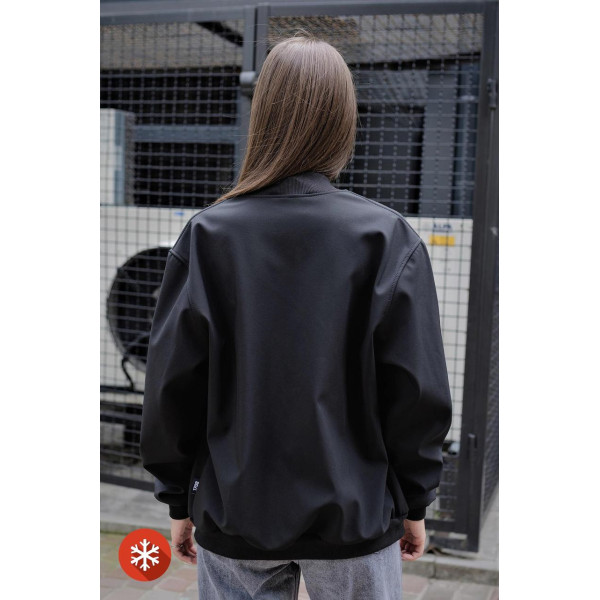 Бомбер Without Softshell Black Woman