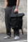 Чоловічий рюкзак роллтоп Without Taby Reflective Black Man