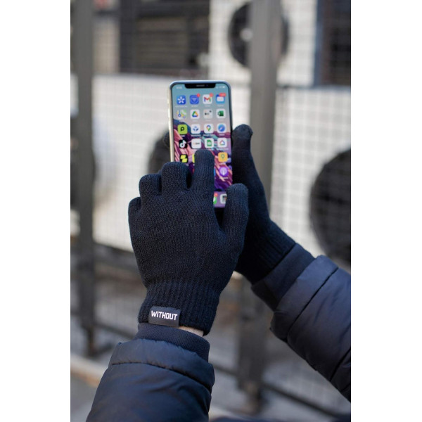 Сенсорні перчатки Without Touch Logo Man