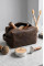 Шкіряна косметичка несесер із натуральної шкіри Without Sakvoyaj Medium Brown