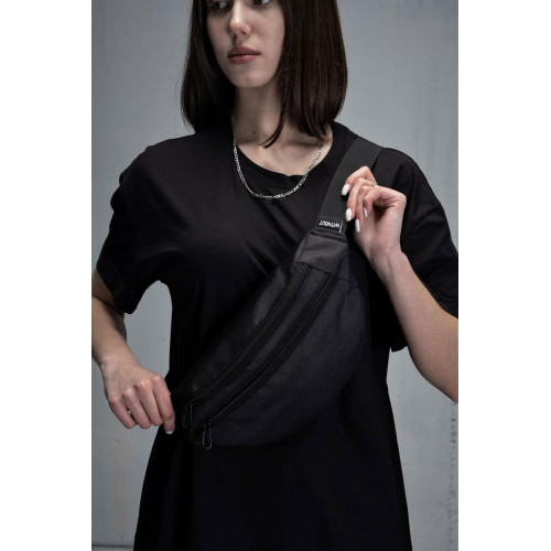 Жіноча бананка Without Diamond сlassic Black