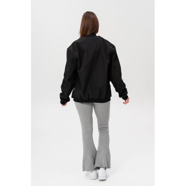 Жіноча куртка вітровка бомбер Without Softshell Black