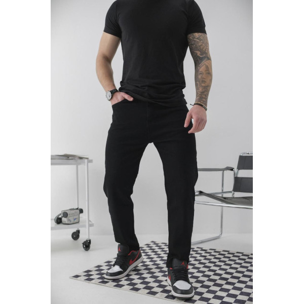 Джинси чоловічі Regular Fit Without Karma чорні
