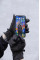 Мужские сенсорные перчатки Without Gloves Softshell 16-12, чёрные