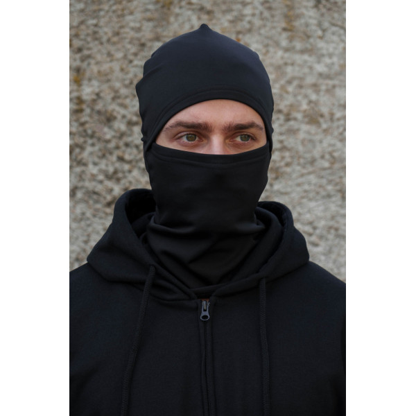 Балаклава чоловіча гірськолижна Without Extreme, чорна