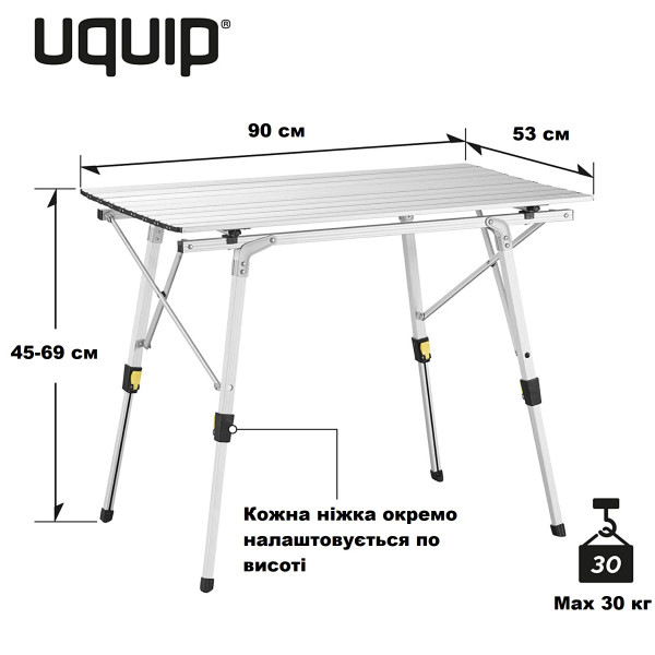 Стіл Uquip Variety M Grey