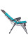 Крісло розкладне Uquip Justy XL Blue/Grey