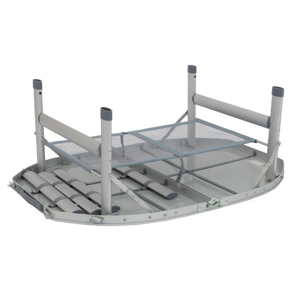 Стіл Bo-Camp Premium Oval 100x70 cm Grey