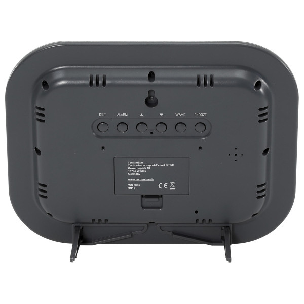 Годинник настінний Technoline WS8005 Silver/Black (WS8005)