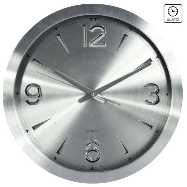 Годинник настінний Technoline 634911 Metal Silver