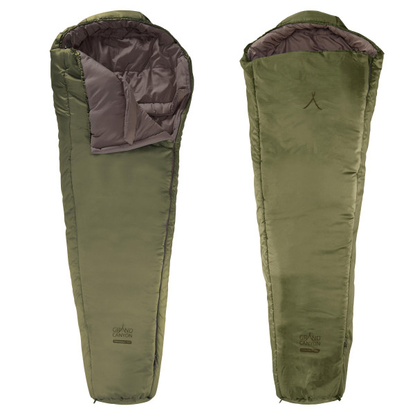 Спальний мішок Grand Canyon Fairbanks 205 -4°C Capulet Olive Left