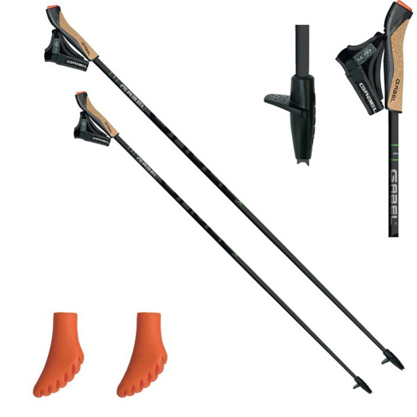 Палиці для скандинавської ходьби Gabel X-5 Black 110 (7009351141100)