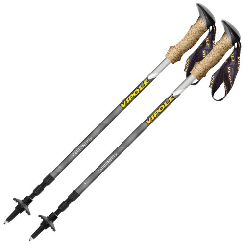 Палиці трекінгові Vipole Carbontrek Cork DLX (S25 02)