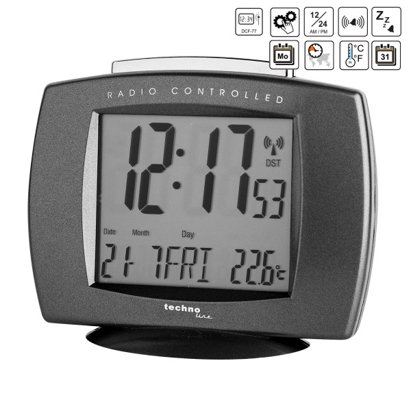 Годинник настільний Technoline WT189 Anthracite (WT189 anthrazit) Discounted