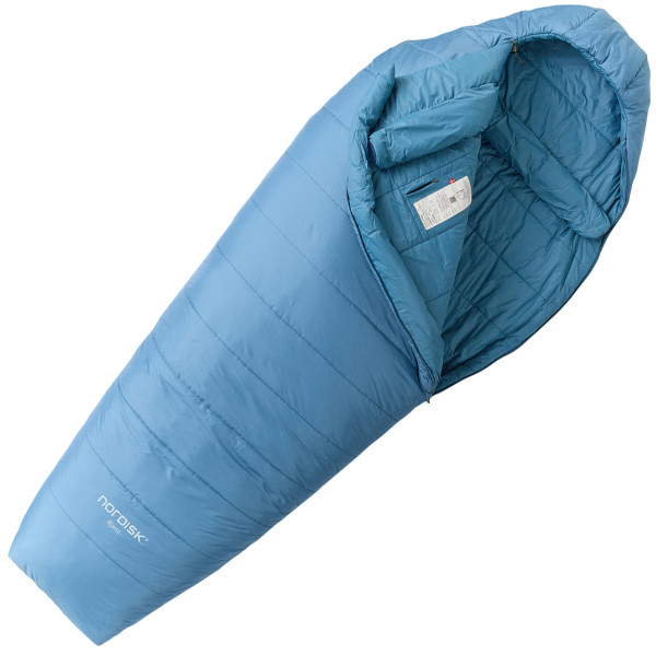Спальний мішок Nordisk Bjarni 0°C Wide L Aegan Blue (10721310-101)