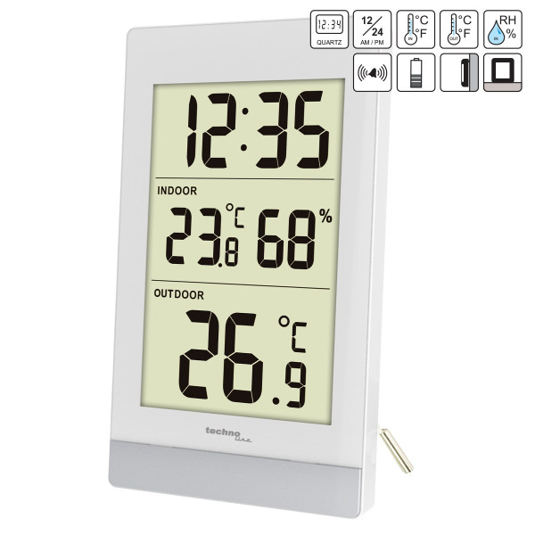 Термогігрометр Technoline WS7039 White (WS7039)