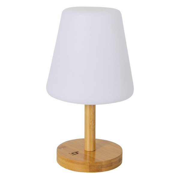 Ліхтар кемпінговий Bo-Camp Cambridge Rechargeable 200 Lumen Bamboo/White